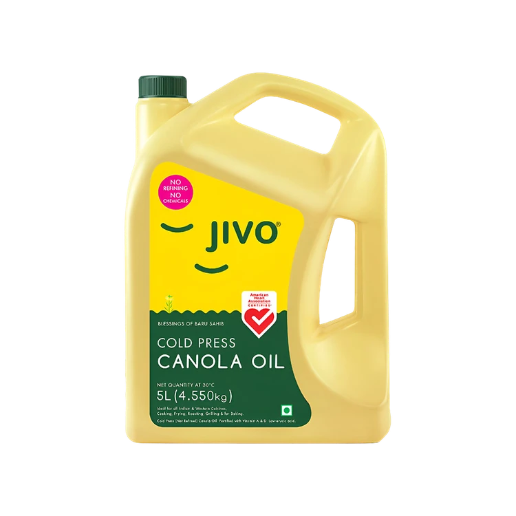 Jivo Cold Pressed Canola Oil (5 l) (Canola Enne)