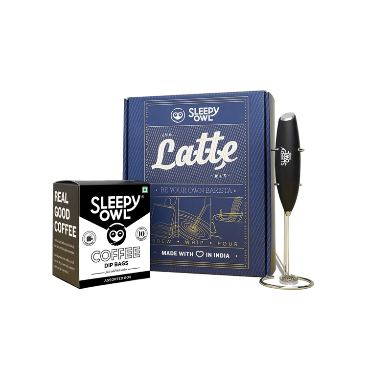 Sleepy Owl Assorted Latte Coffee Kit