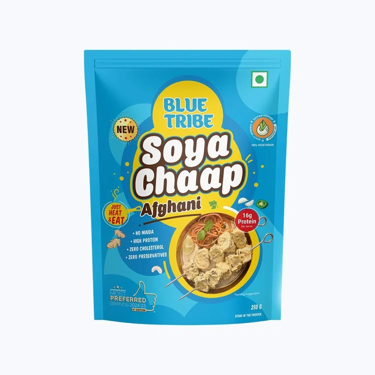 Blue Tribe Foods Ready to Eat Afghani Soya Chaap