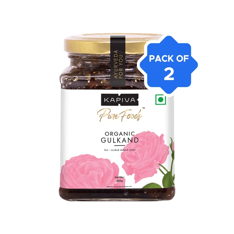 Kapiva Organic Gulkand - Pack of 2