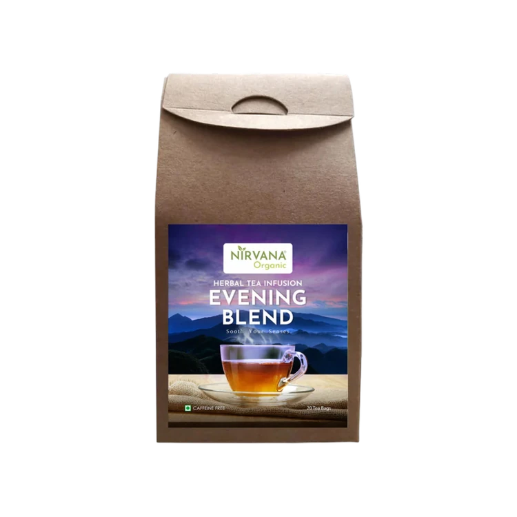 Nirvana Organic Evening Blend Herbal Tea
