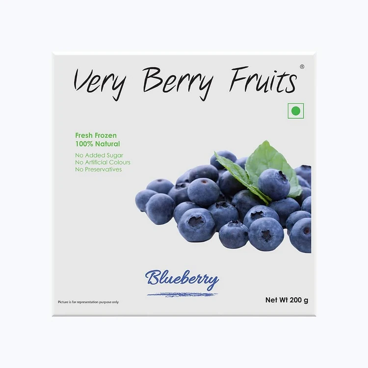 Very Berry Fruits Fresh Frozen Blueberry