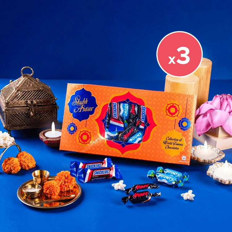 Mars Shubh Avsar Premium Chocolate Gift Pack - Pack of 3