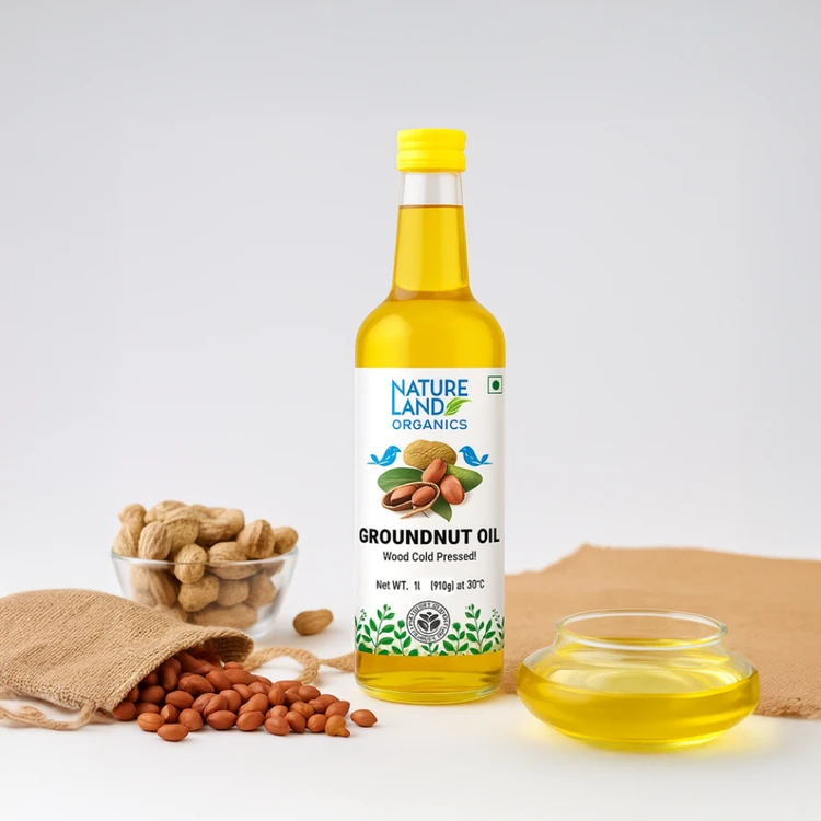 Natureland Organic Groundnut Oil