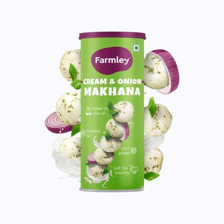 Farmley Cream & Onion Flavoured Makhana