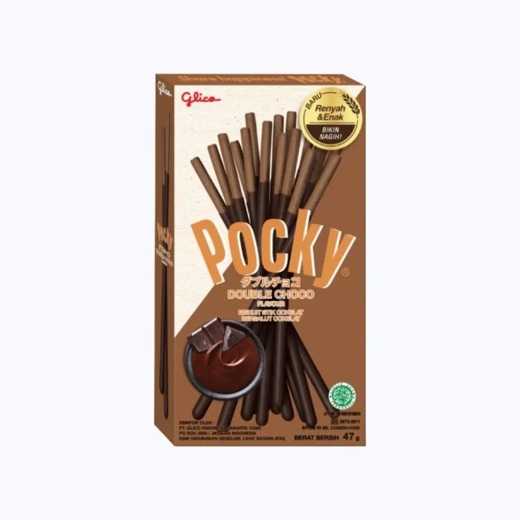 Pocky Double Chocolate Covered Biscuit Sticks
