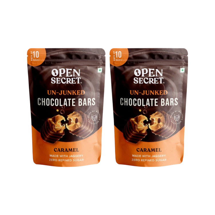 Open Secret Caramel Chocolate (Home Pack) - Pack of 2