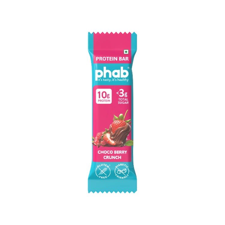 Phab 10g Protein Choco Berry Crunch Protein Bar