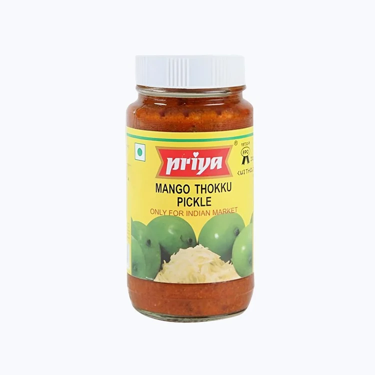 Priya Mango Thokku with Garlic Pickle