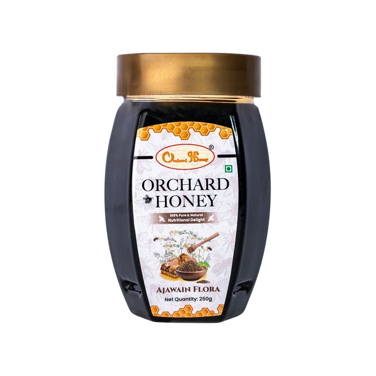 Orchard Honey 100% Pure & Natural Honey - Ajwain Flora