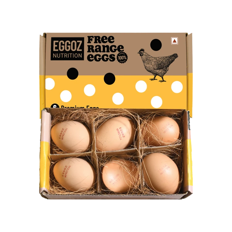 Eggoz Free Range Brown Eggs