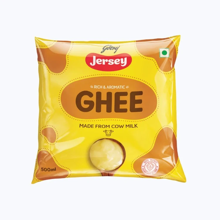Godrej Jersey Cow Ghee - 500 ml (Hasuvina Tuppa)