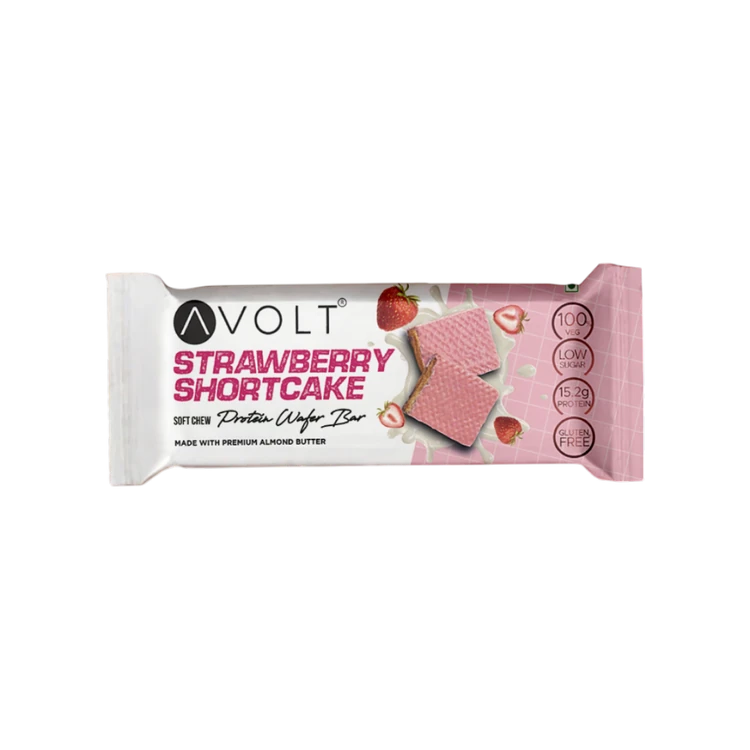 Avolt Strawberry Shortcake Protein Wafer Bar
