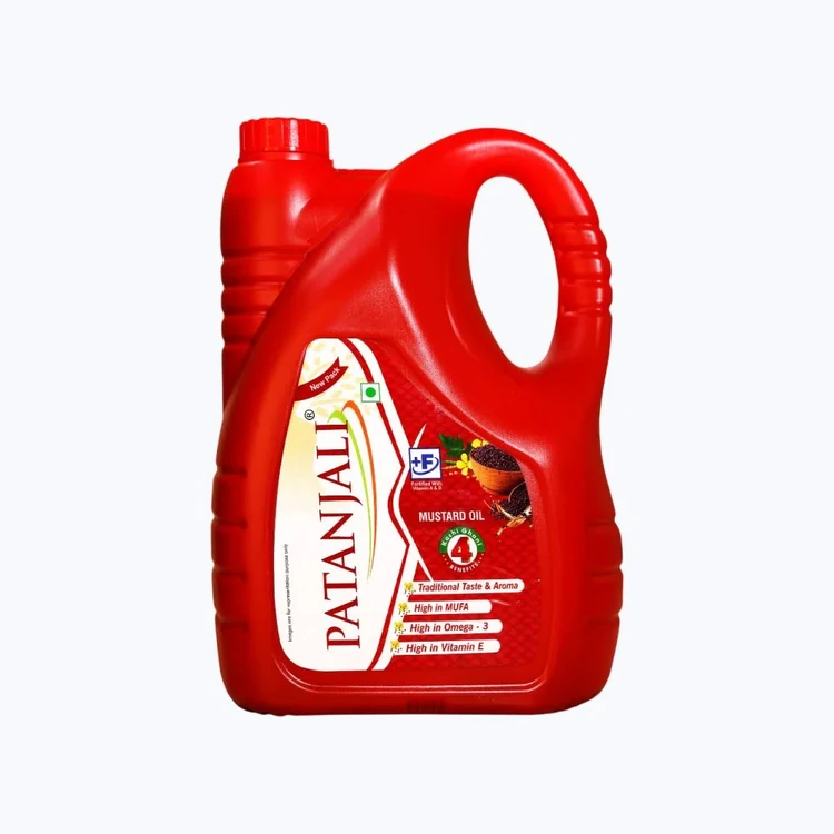 Patanjali Kachi Ghani Pure Mustard Oil (Sasive Enne)