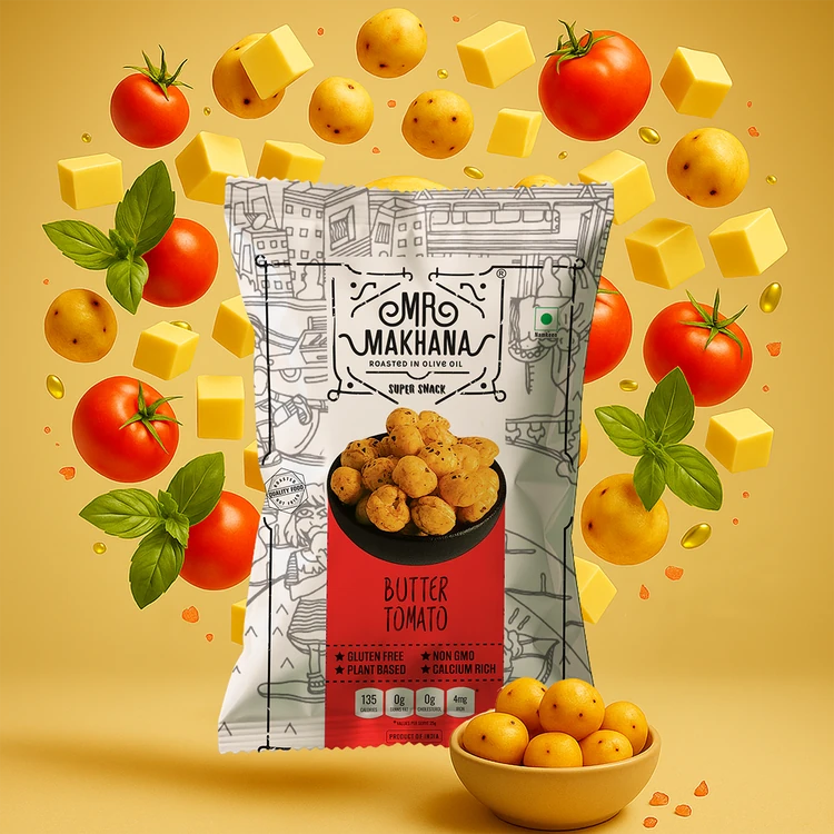 Mr. Makhana Butter Tomato Flavoured Makhana