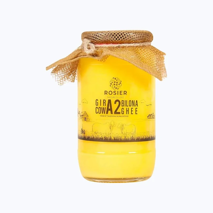 Rosier Bilona A2 Gir Ghee (Made from Curd) (Hasuvina Tuppa)