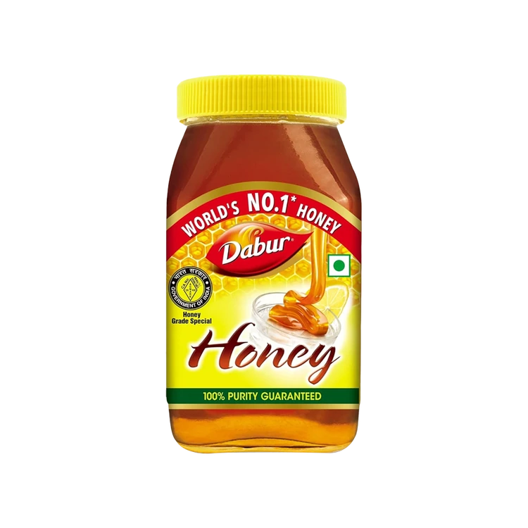 Dabur Honey - 100% Pure, World's No.1 Honey Brand (No Sugar Adulteration)