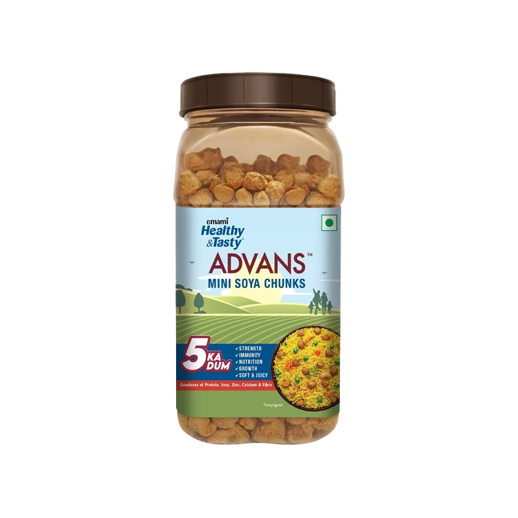 Emami Healthy & Tasty Advans Mini Soya Chunks