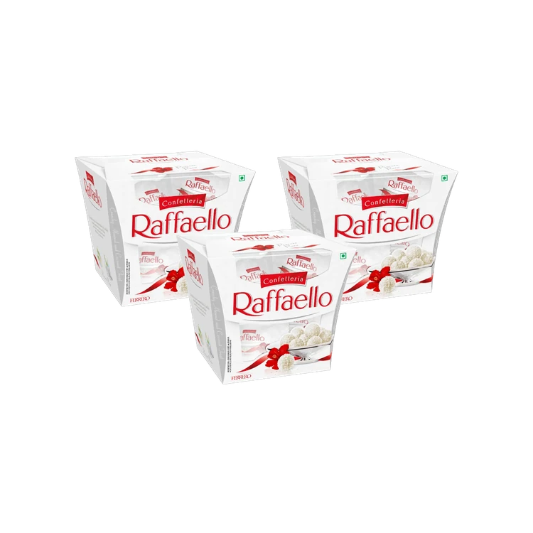 Ferrero Raffaello Chocolate Gift Pack (150 g) - Pack of 3
