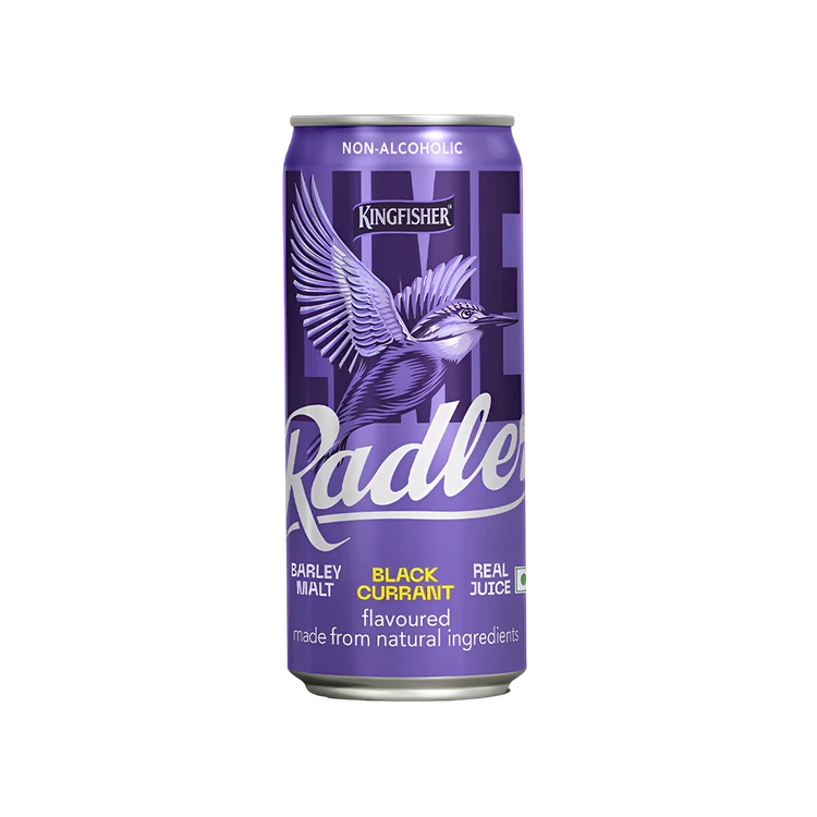 Kingfisher Radler Black Currant Non Alcoholic Beer