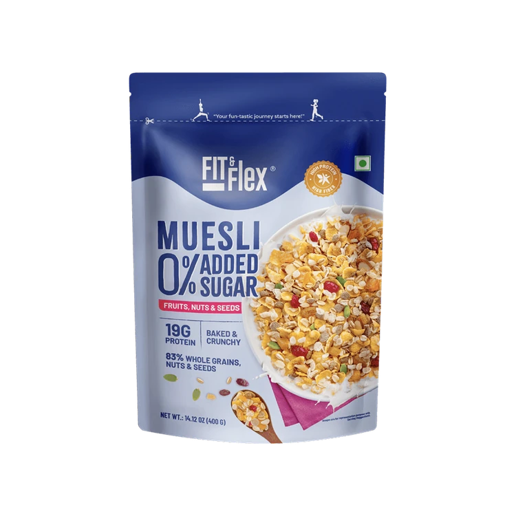 Fit&Flex 0% Addded Sugar Muesli