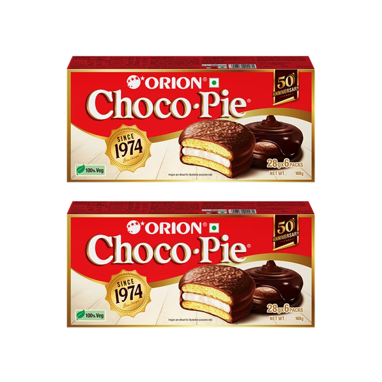 Orion Choco Pie (168 g) - Pack of 2