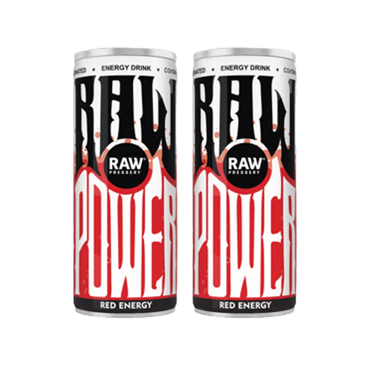Raw Pressery Red Energy Drink - Pack of 2