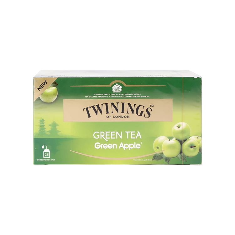Twinings Green Apple Flavoured Green Tea Bags