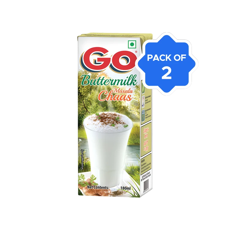 Go Masala Salted Buttermilk - Pack of 2