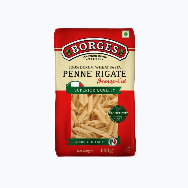 Borges Penne Rigate Durum Wheat Pasta