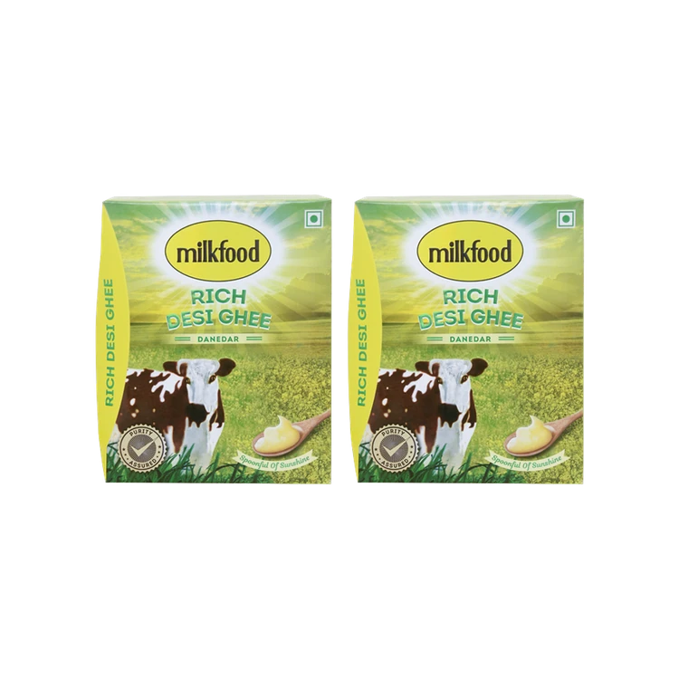 Milkfood Rich Desi Ghee - Pack of 2 (Tuppa)