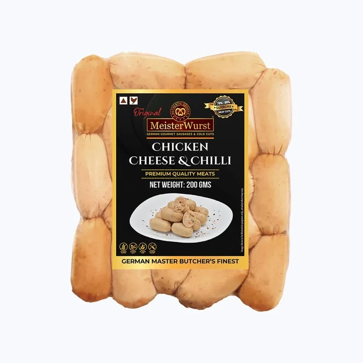 MeisterWurst Cheese & Chilli Chicken Sausage