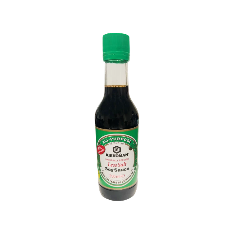 Kikkoman Naturally Brewed Less Salt Soy Sauce