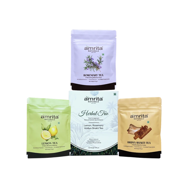 Amrita Naturals Herbal Tea (Trio)