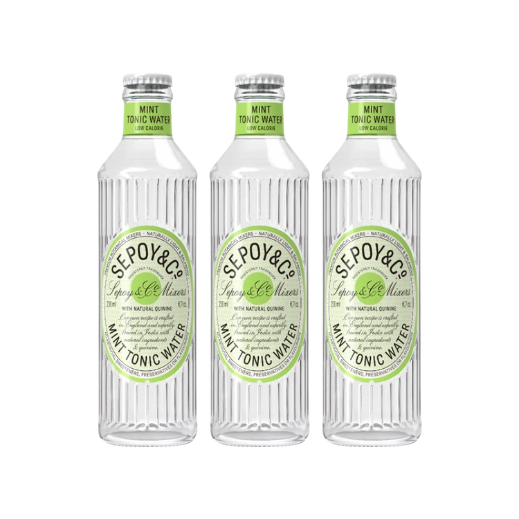 Sepoy & Co. Mint Tonic Water - Pack of 3