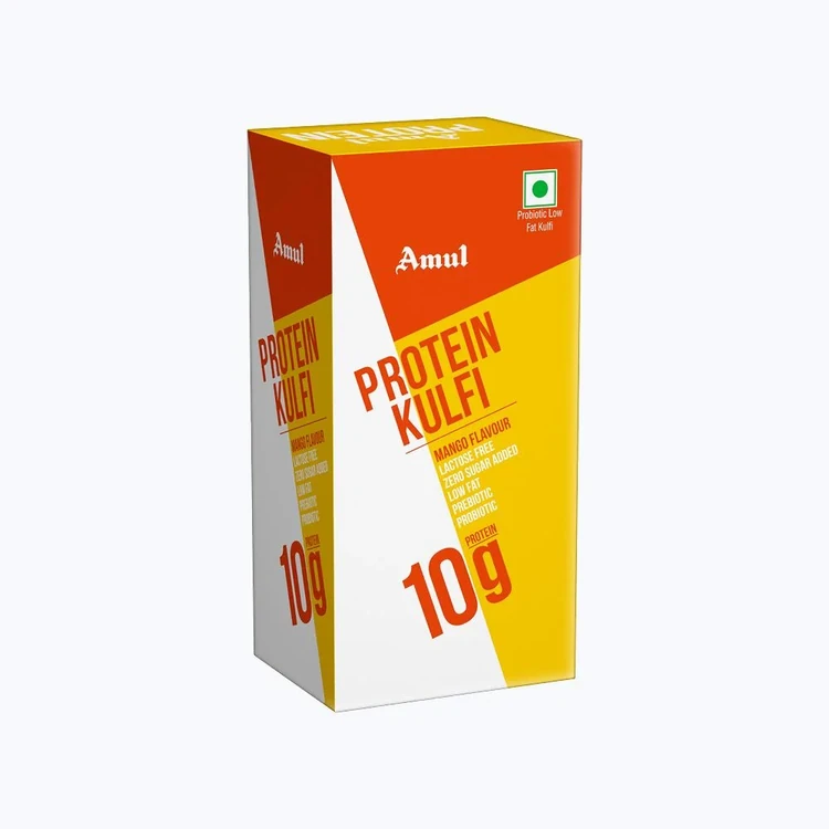 Amul Mango Flavour Protein Kulfi Stick