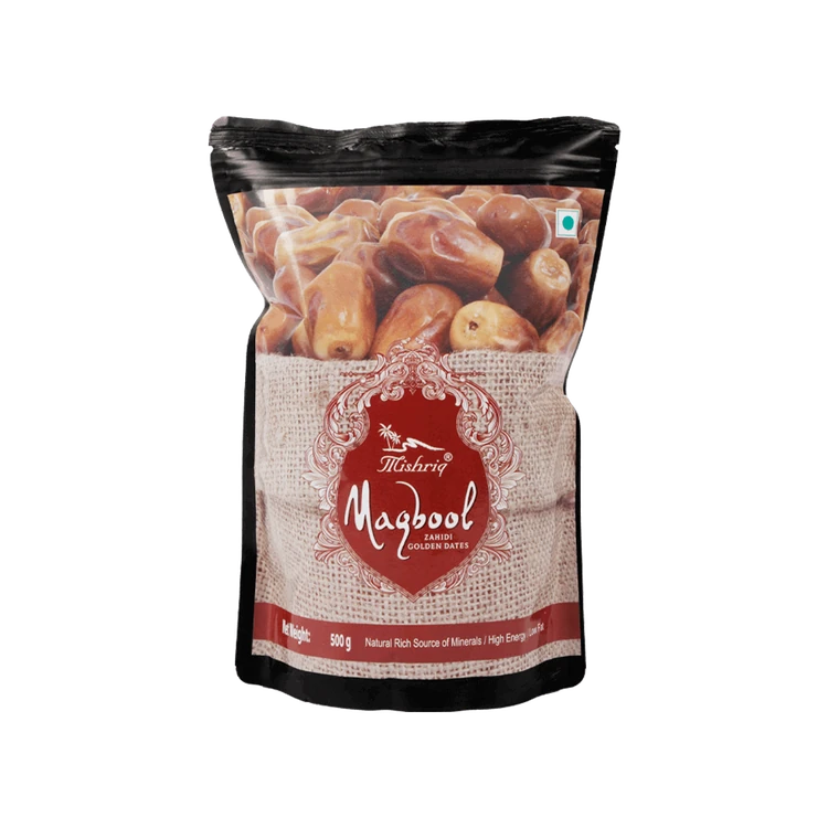 Mishriq Maqbool Zahidi Golden Dates (Kharjura)