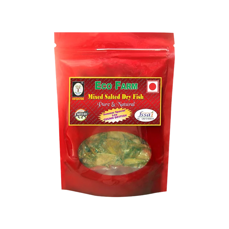 Eco Farm Mixed Salted Dry Fish (Frozen)