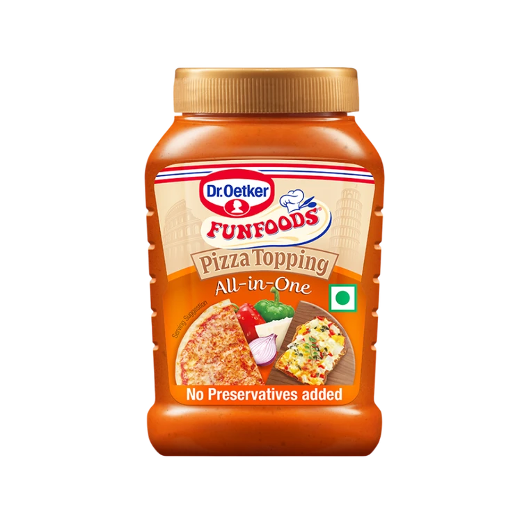 Dr. Oetker FunFoods Pizza Topping All-In-One Sauce