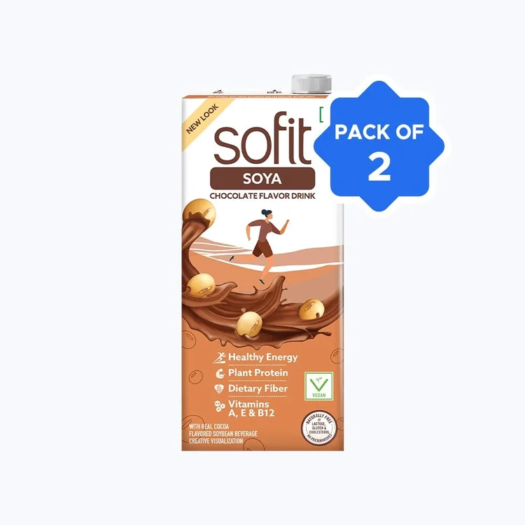 Sofit Chocolate Soy Beverage - Pack of 2