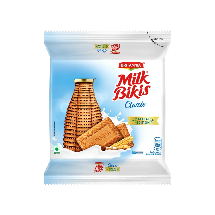 Britannia Milk Bikis Classic Biscuit