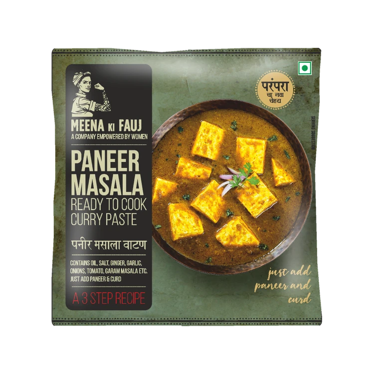 Meena Ki Fauj Ready To Cook Paneer Masala Curry Paste