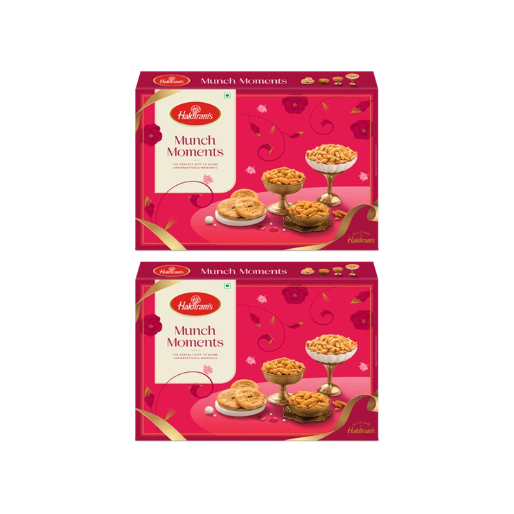 Haldiram's Munch Moments Gift Pack - Pack of 2