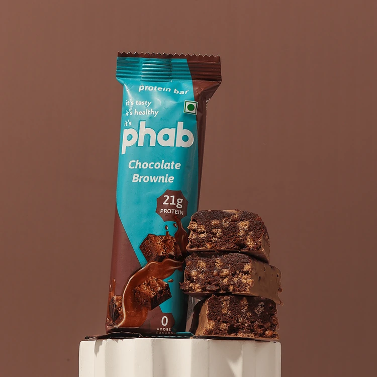Phab 21g Protein Chocolate Brownie Protein Bar