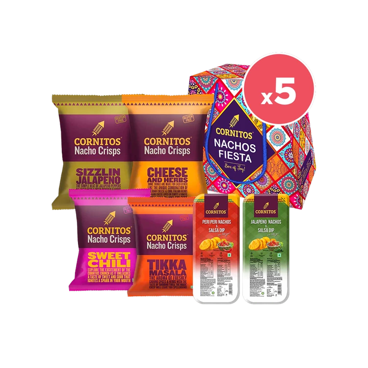 Cornitos Nachos Fiesta Gift Pack - Pack of 5