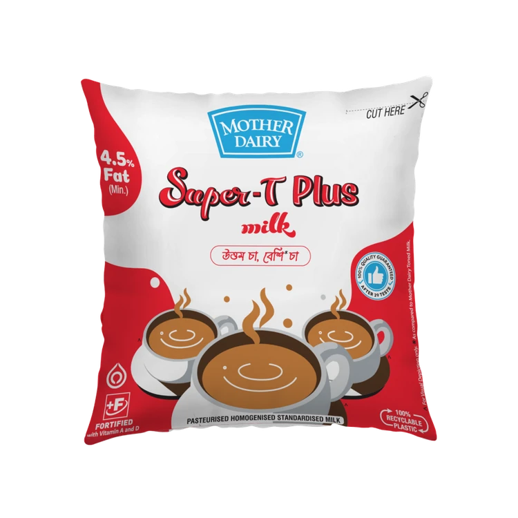 Mother Dairy Super-T Plus Fresh Milk