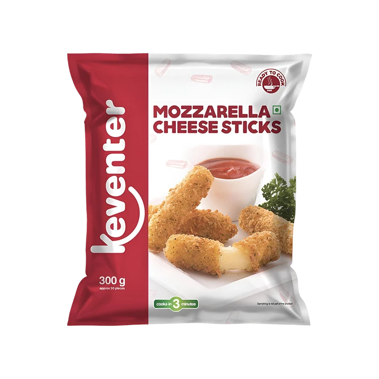 Keventer Mozzarella Cheese Sticks (Frozen)