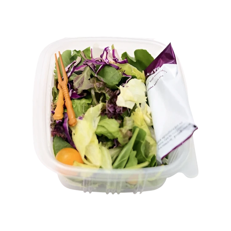 Ready to Eat Salad with Baby Spinach with Dressing