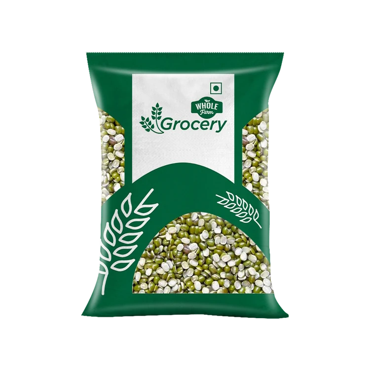 Whole Farm Grocery Moong Dal (Chilka) Split (Hesaru Kalu)