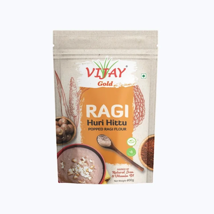 Vijay Huri Hittu Popped Ragi Flour (Ragi Hittu)